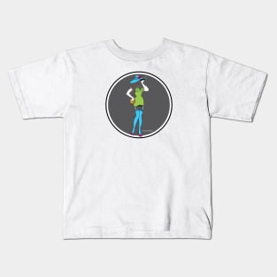 Shakedown Street Zoot Suit Invisible Girl Kids T-Shirt